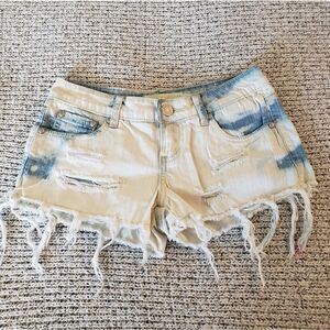 Almost Famous Distressed Shorts